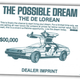 Illustration for article titled The DeLorean Is Coming Back Thanks To This New Law, Will Have 300-400 HP
